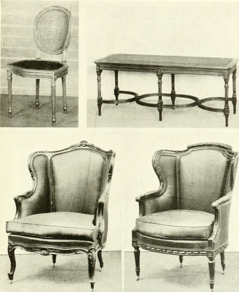 An illustration from The practical book of furnishing the small house and apartment, 1922, leaf 416