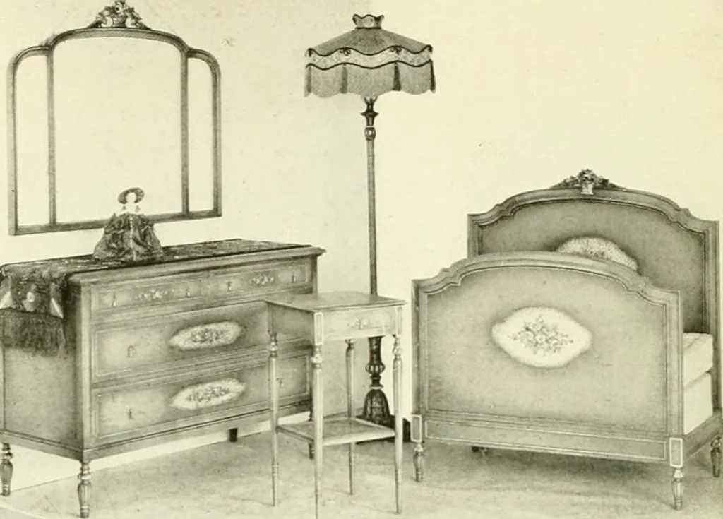An illustration from The practical book of furnishing the small house and apartment, 1922, leaf 417
