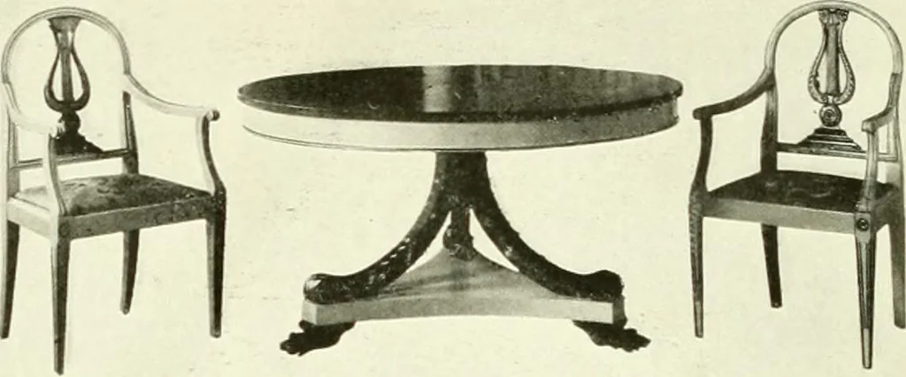An illustration from The practical book of furnishing the small house and apartment, 1922, leaf 425