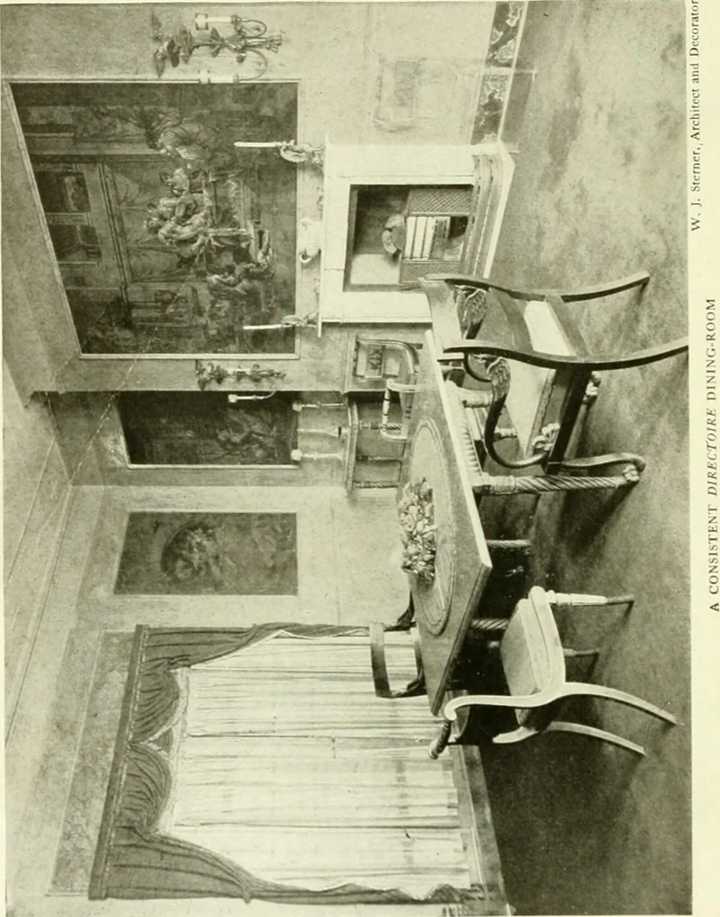 An illustration from The practical book of furnishing the small house and apartment, 1922, leaf 427