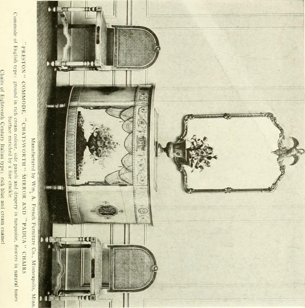 An illustration from The practical book of furnishing the small house and apartment, 1922, leaf 430