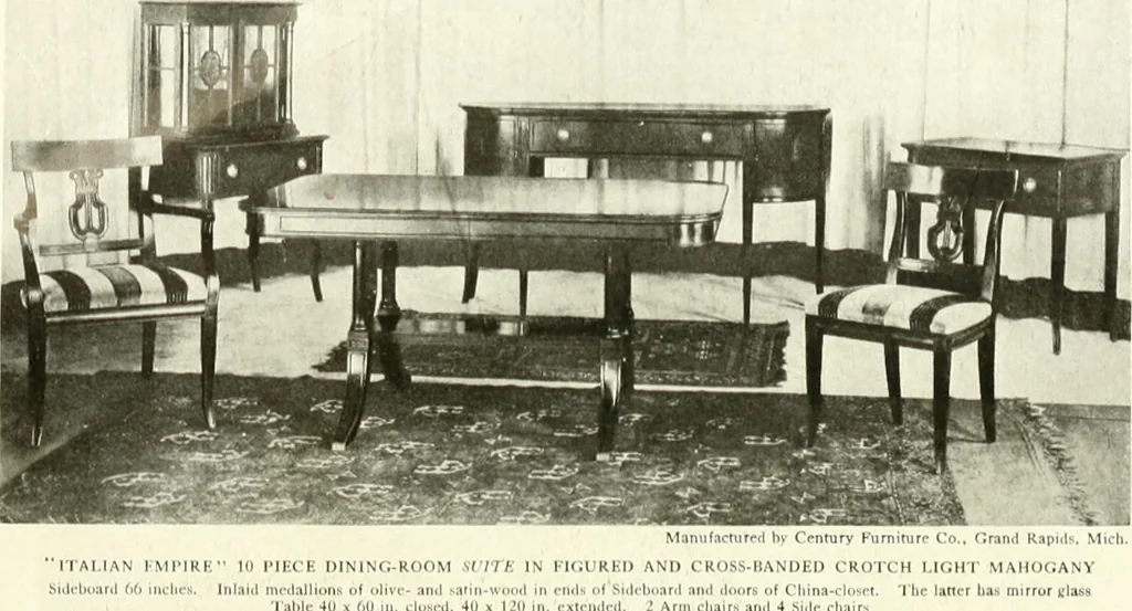 An illustration from The practical book of furnishing the small house and apartment, 1922, leaf 432