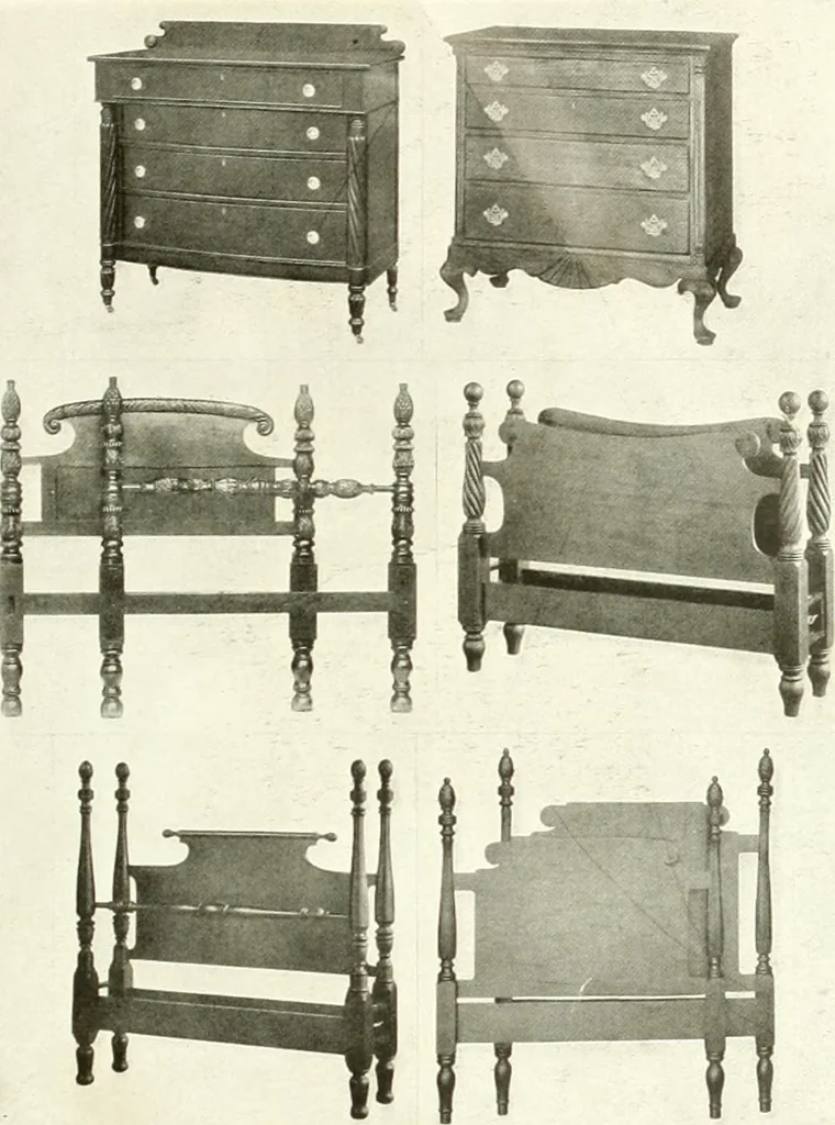 An illustration from The practical book of furnishing the small house and apartment, 1922, leaf 438