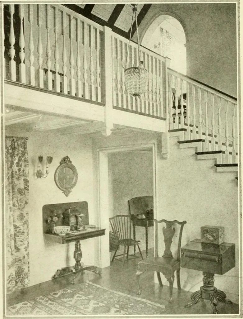 An illustration from The practical book of furnishing the small house and apartment, 1922, leaf 445
