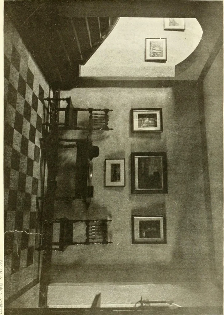 An illustration from The practical book of furnishing the small house and apartment, 1922, leaf 58