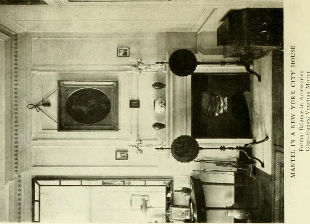 An illustration from The practical book of furnishing the small house and apartment, 1922, leaf 87