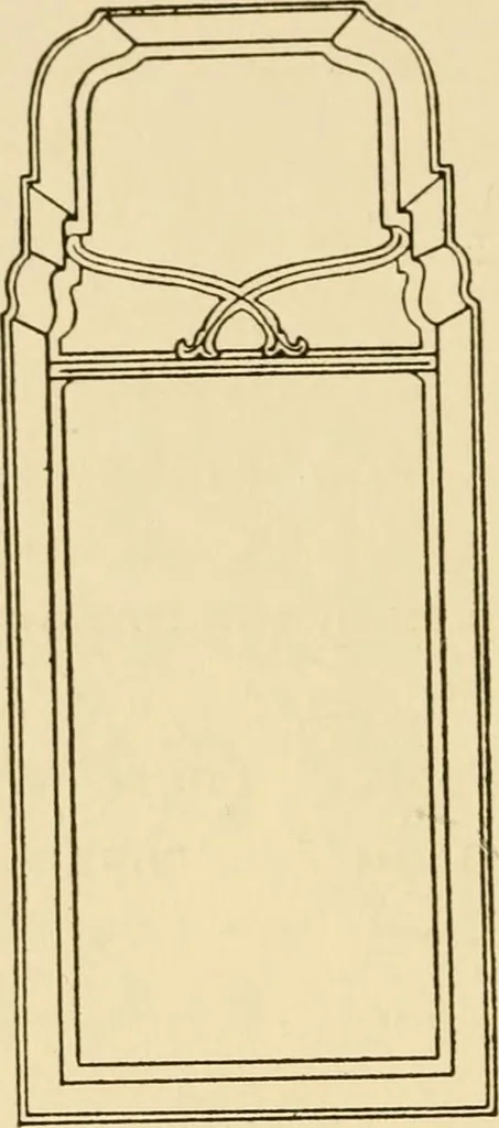 An illustration from The practical book of period furniture, treating of furniture of the English, American colonial and post-colonial and principal French periods, 1914, leaf 173