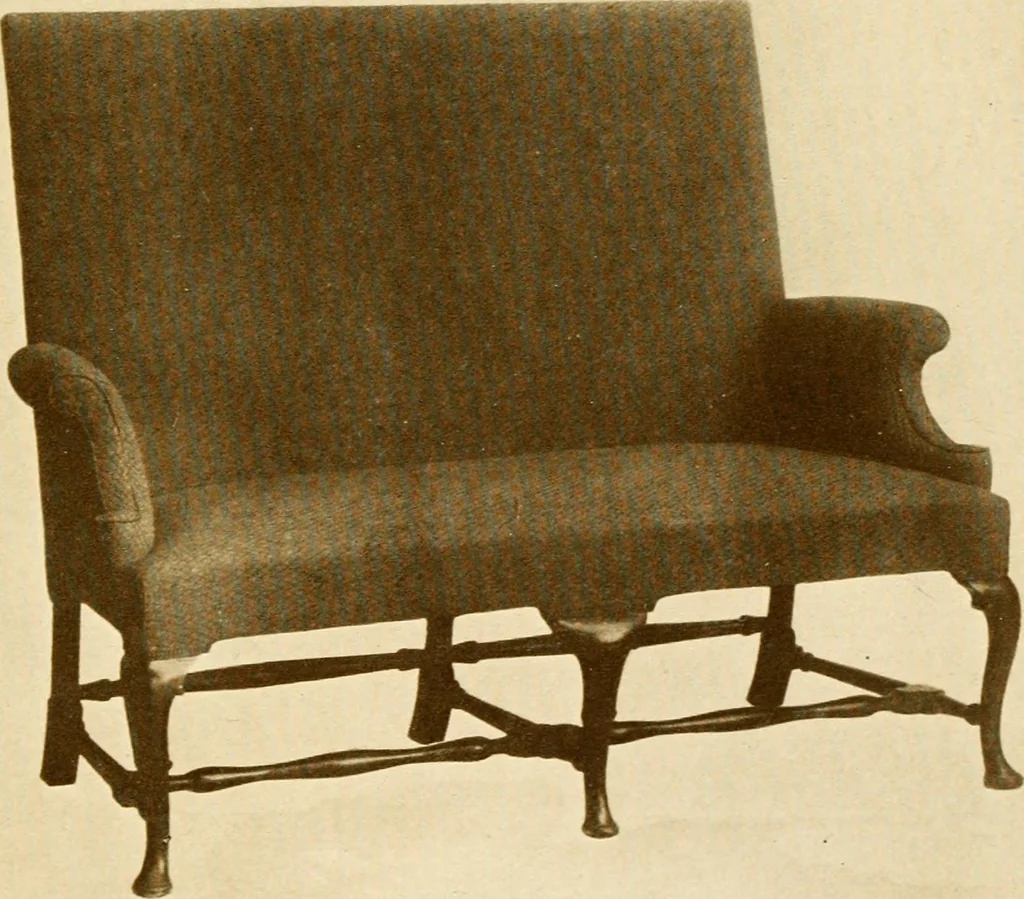 An illustration from The practical book of period furniture, treating of furniture of the English, American colonial and post-colonial and principal French periods, 1914, leaf 178