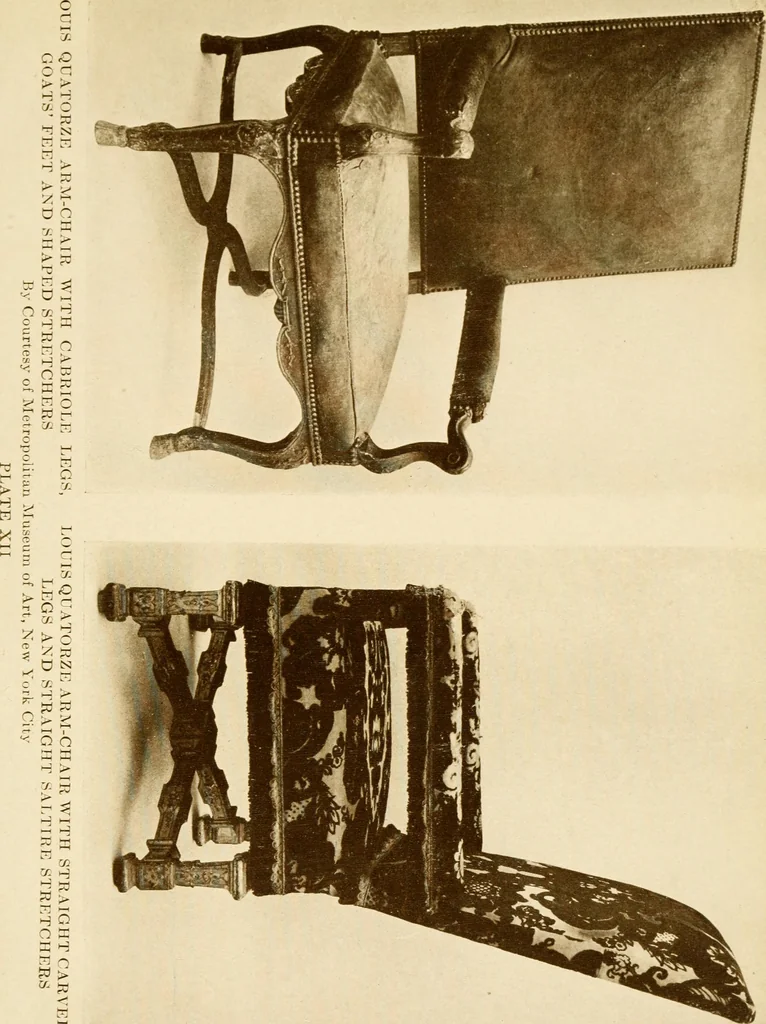 An illustration from The practical book of period furniture, treating of furniture of the English, American colonial and post-colonial and principal French periods, 1914, leaf 194