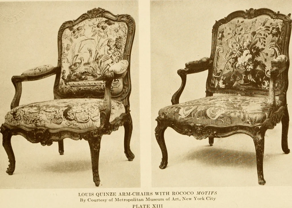An illustration from The practical book of period furniture, treating of furniture of the English, American colonial and post-colonial and principal French periods, 1914, leaf 198