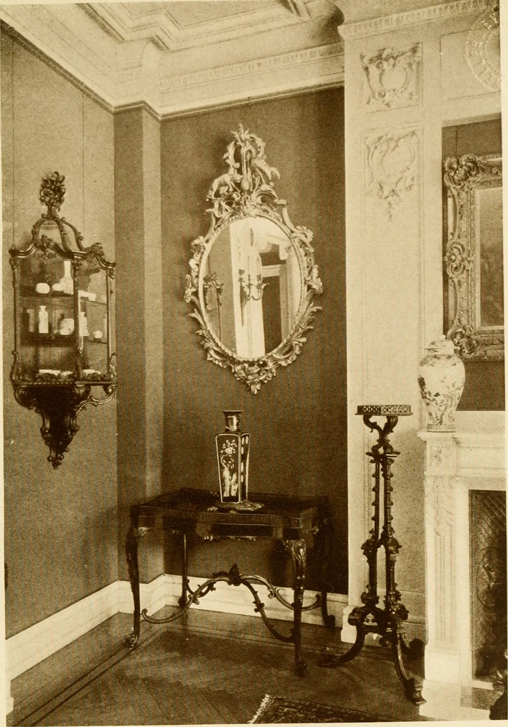 An illustration from The practical book of period furniture, treating of furniture of the English, American colonial and post-colonial and principal French periods, 1914, leaf 242