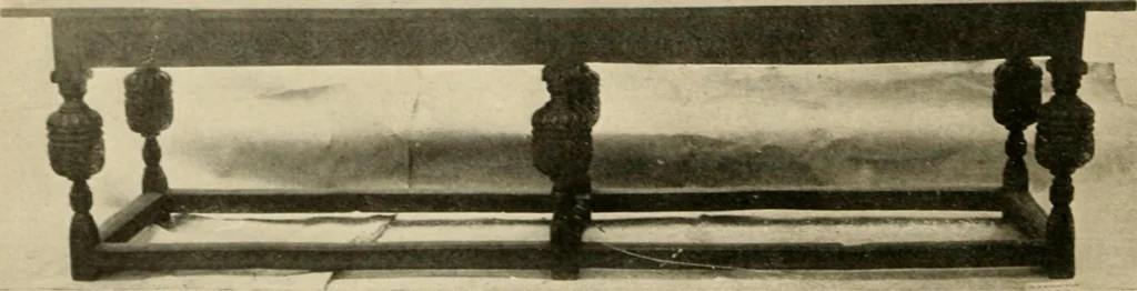 An illustration from The practical book of period furniture, treating of furniture of the English, American colonial and post-colonial and principal French periods, 1914, leaf 25