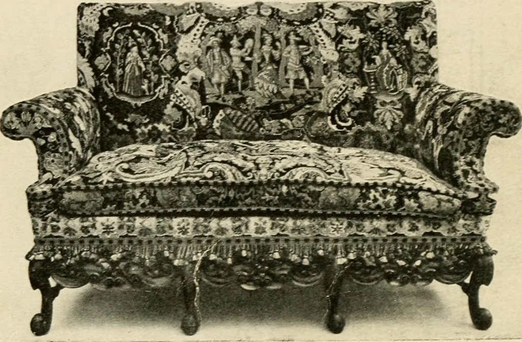 An illustration from The practical book of period furniture, treating of furniture of the English, American colonial and post-colonial and principal French periods, 1914, leaf 26