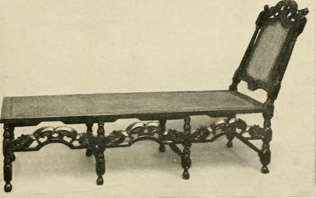 An illustration from The practical book of period furniture, treating of furniture of the English, American colonial and post-colonial and principal French periods, 1914, leaf 26