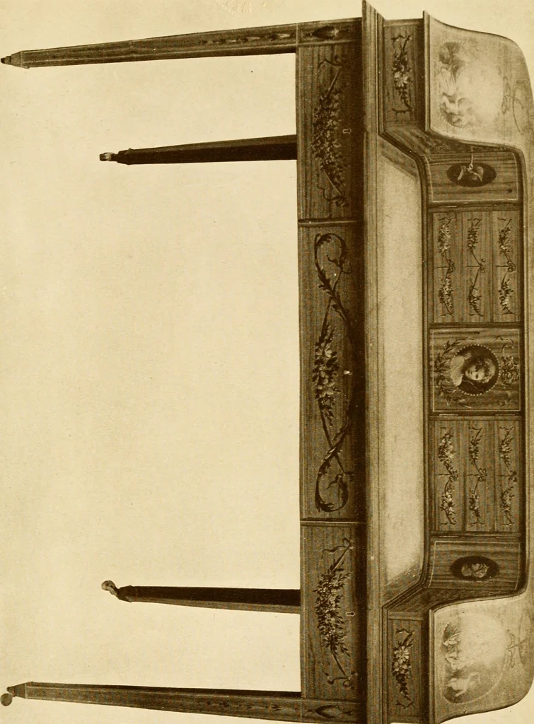 An illustration from The practical book of period furniture, treating of furniture of the English, American colonial and post-colonial and principal French periods, 1914, leaf 284
