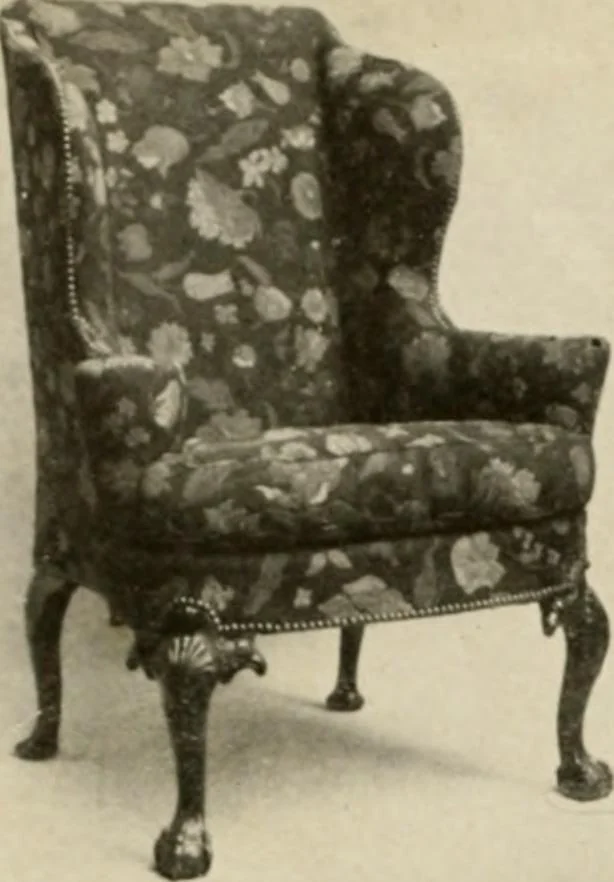 An illustration from The practical book of period furniture, treating of furniture of the English, American colonial and post-colonial and principal French periods, 1914, leaf 29