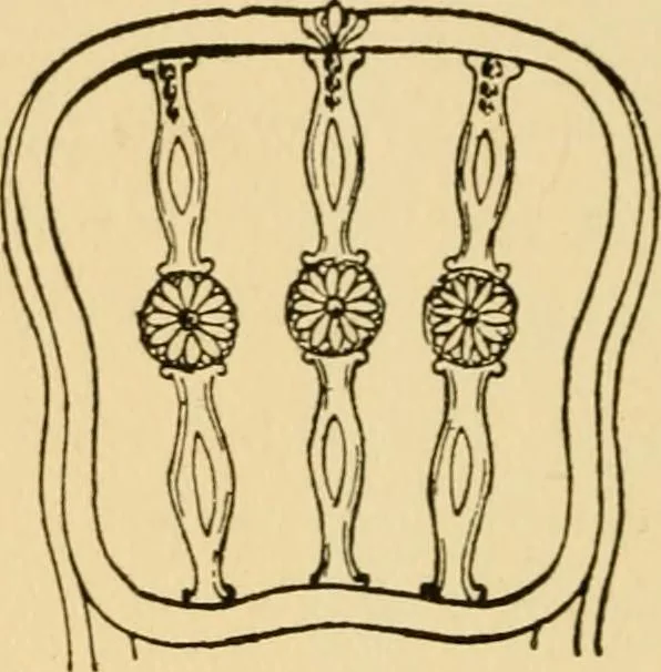 An illustration from The practical book of period furniture, treating of furniture of the English, American colonial and post-colonial and principal French periods, 1914, leaf 291