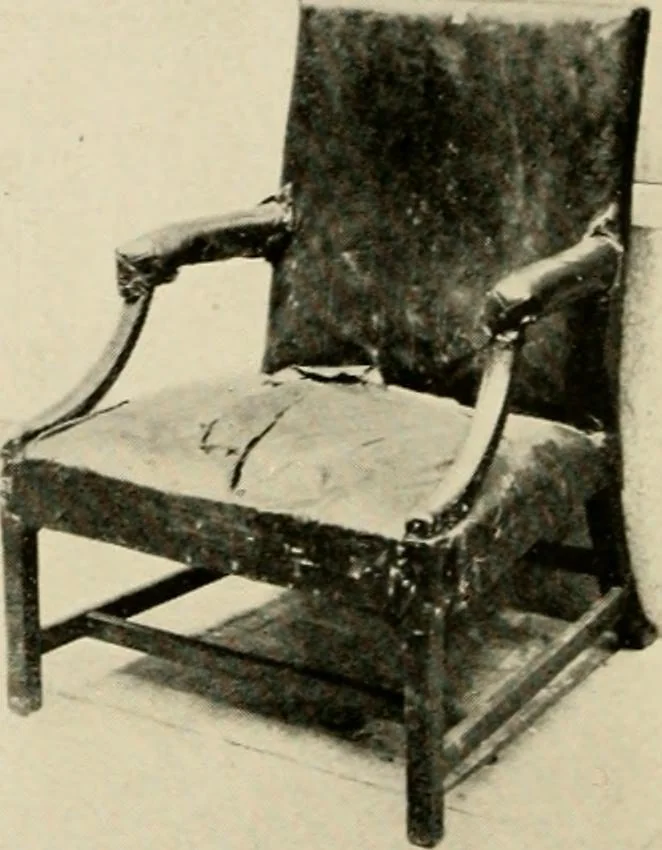 An illustration from The practical book of period furniture, treating of furniture of the English, American colonial and post-colonial and principal French periods, 1914, leaf 31