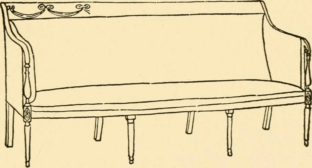 An illustration from The practical book of period furniture, treating of furniture of the English, American colonial and post-colonial and principal French periods, 1914, leaf 344