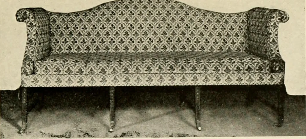 An illustration from The practical book of period furniture, treating of furniture of the English, American colonial and post-colonial and principal French periods, 1914, leaf 36