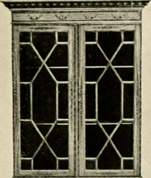 An illustration from The practical book of period furniture, treating of furniture of the English, American colonial and post-colonial and principal French periods, 1914, leaf 36