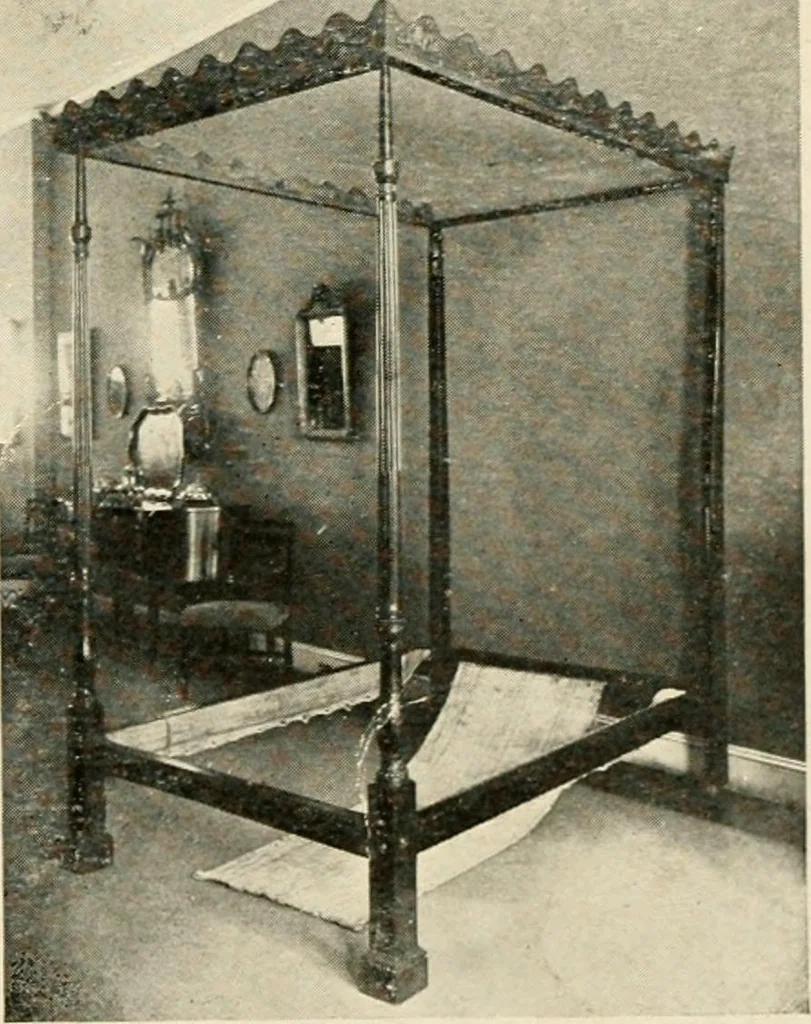 An illustration from The practical book of period furniture, treating of furniture of the English, American colonial and post-colonial and principal French periods, 1914, leaf 36