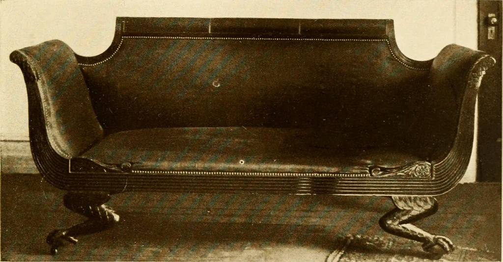 An illustration from The practical book of period furniture, treating of furniture of the English, American colonial and post-colonial and principal French periods, 1914, leaf 400