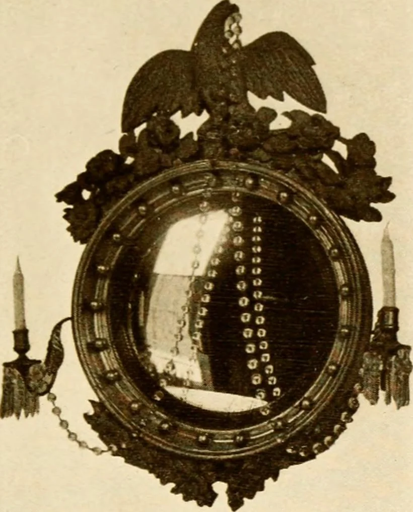 An illustration from The practical book of period furniture, treating of furniture of the English, American colonial and post-colonial and principal French periods, 1914, leaf 414