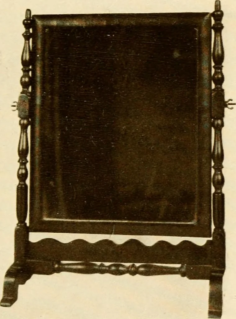 An illustration from The practical book of period furniture, treating of furniture of the English, American colonial and post-colonial and principal French periods, 1914, leaf 414