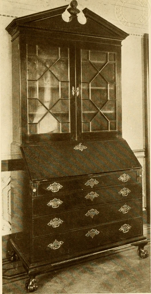 An illustration from The practical book of period furniture, treating of furniture of the English, American colonial and post-colonial and principal French periods, 1914, leaf 426