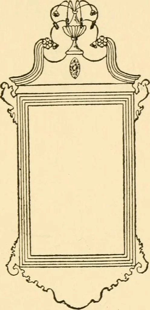 An illustration from The practical book of period furniture, treating of furniture of the English, American colonial and post-colonial and principal French periods, 1914, leaf 428