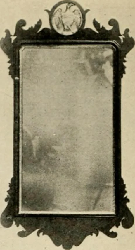 An illustration from The practical book of period furniture, treating of furniture of the English, American colonial and post-colonial and principal French periods, 1914, leaf 43