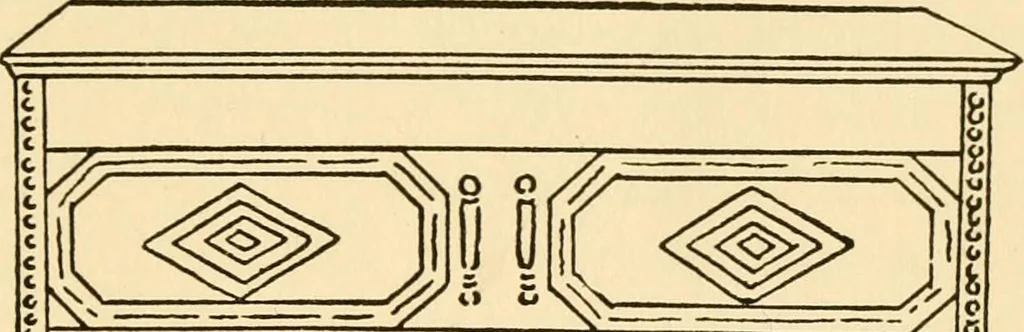 An illustration from The practical book of period furniture, treating of furniture of the English, American colonial and post-colonial and principal French periods, 1914, leaf 88