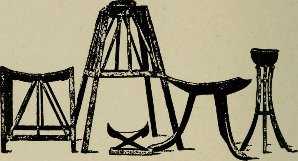 An illustration from The practical cabinet maker and furniture designer's assistant, with essays on history of furniture, taste in design, color and materials, with full explanation of the canons of good taste in furniture .., 1910, leaf 123
