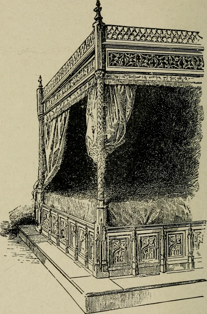An illustration from The practical cabinet maker and furniture designer's assistant, with essays on history of furniture, taste in design, color and materials, with full explanation of the canons of good taste in furniture .., 1910, leaf 141