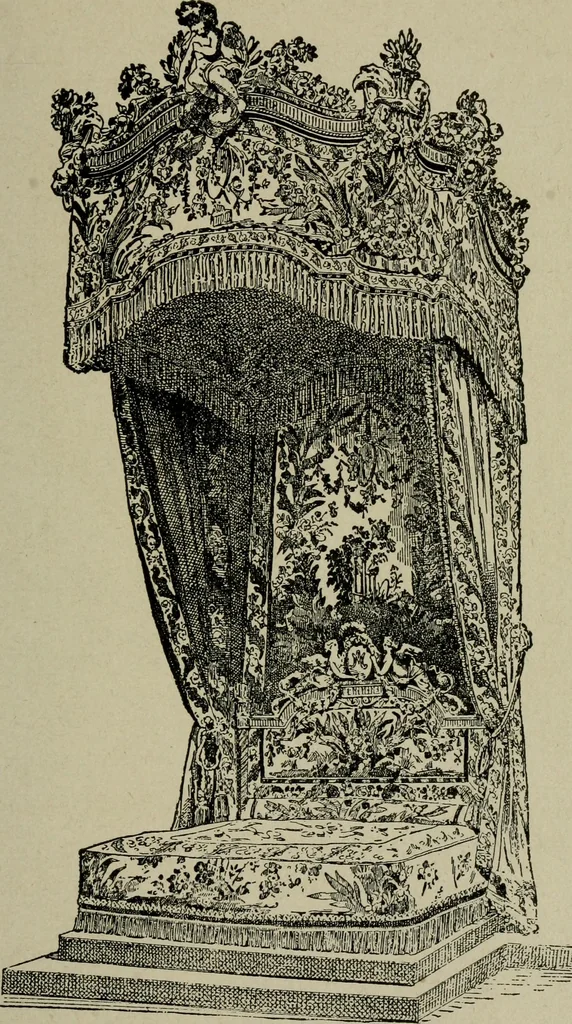 An illustration from The practical cabinet maker and furniture designer's assistant, with essays on history of furniture, taste in design, color and materials, with full explanation of the canons of good taste in furniture .., 1910, leaf 154