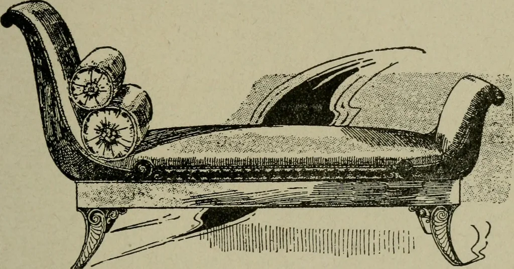 An illustration from The practical cabinet maker and furniture designer's assistant, with essays on history of furniture, taste in design, color and materials, with full explanation of the canons of good taste in furniture .., 1910, leaf 158