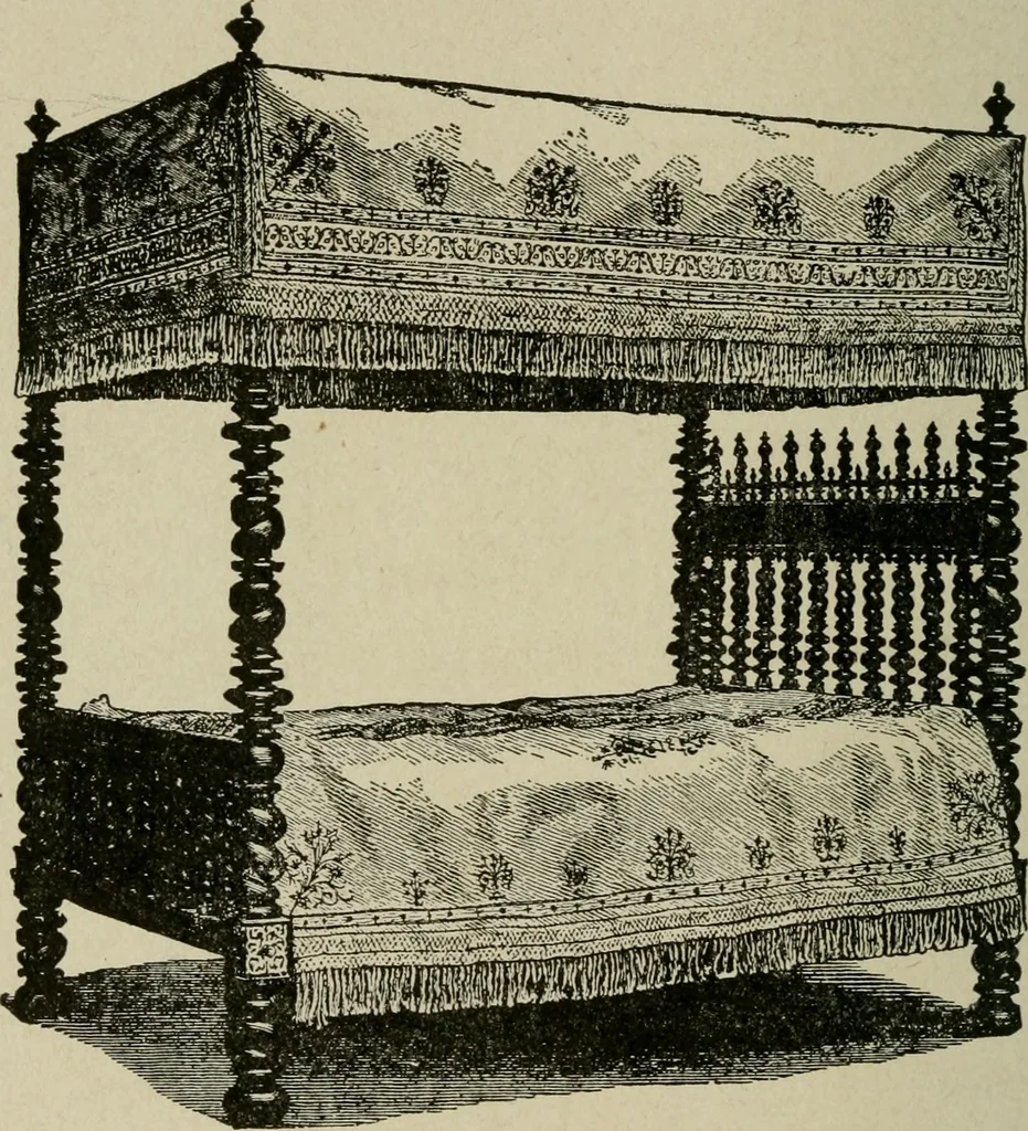An illustration from The practical cabinet maker and furniture designer's assistant, with essays on history of furniture, taste in design, color and materials, with full explanation of the canons of good taste in furniture .., 1910, leaf 161
