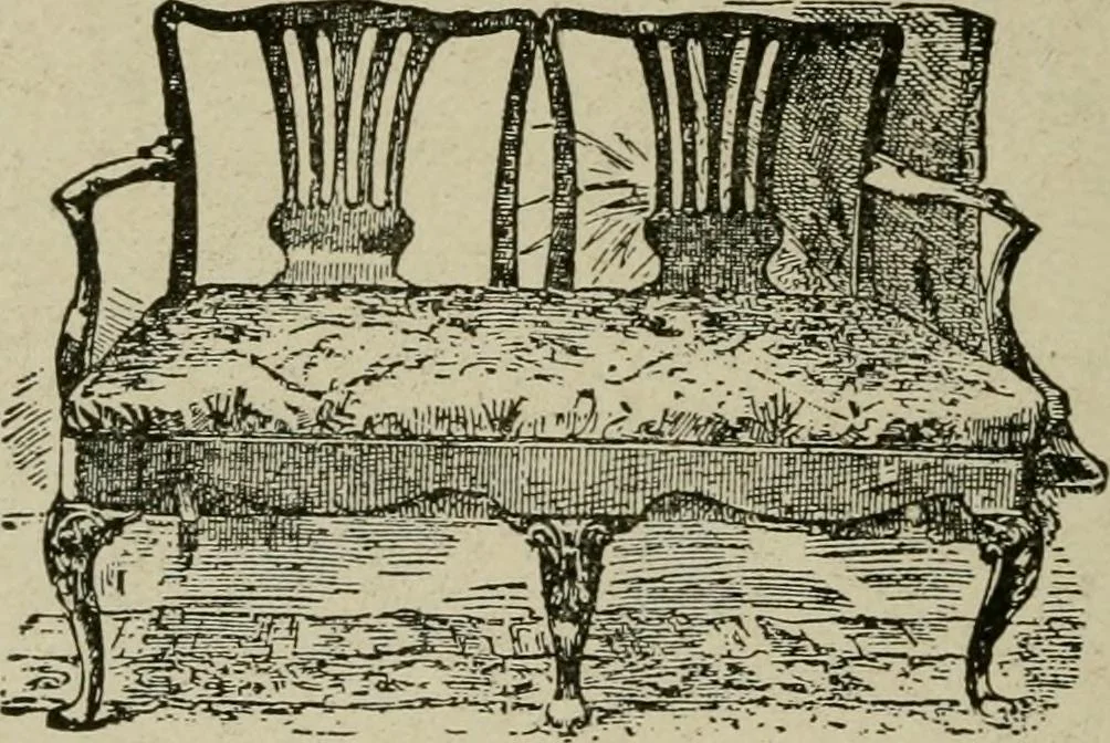 An illustration from The practical cabinet maker and furniture designer's assistant, with essays on history of furniture, taste in design, color and materials, with full explanation of the canons of good taste in furniture .., 1910, leaf 175