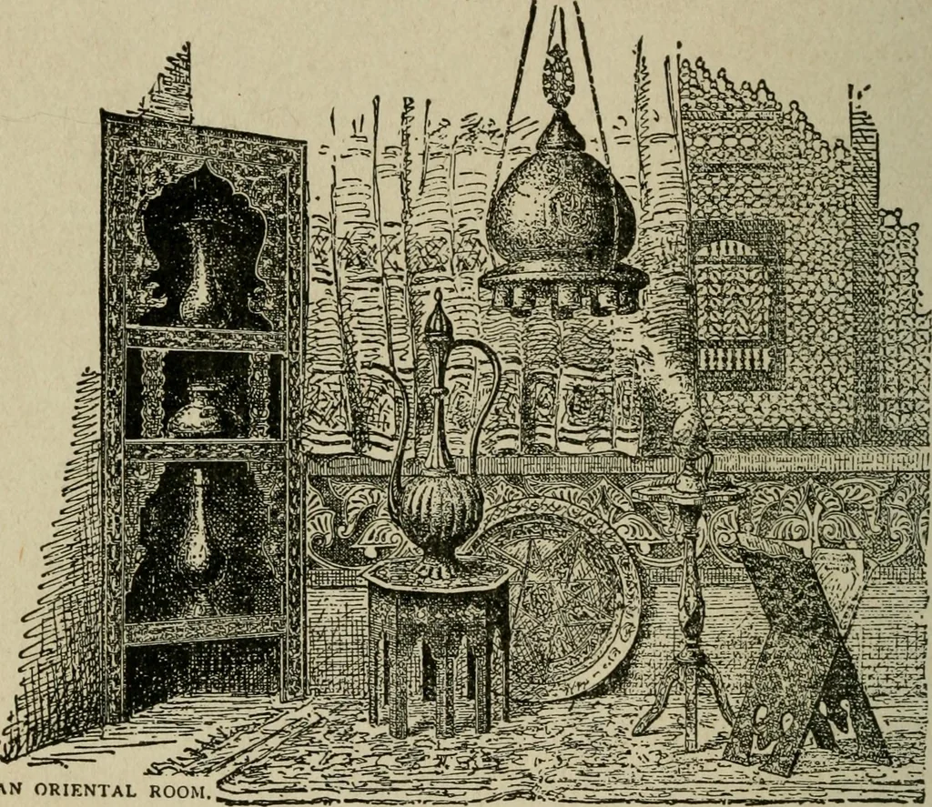 An illustration from The practical cabinet maker and furniture designer's assistant, with essays on history of furniture, taste in design, color and materials, with full explanation of the canons of good taste in furniture .., 1910, leaf 189
