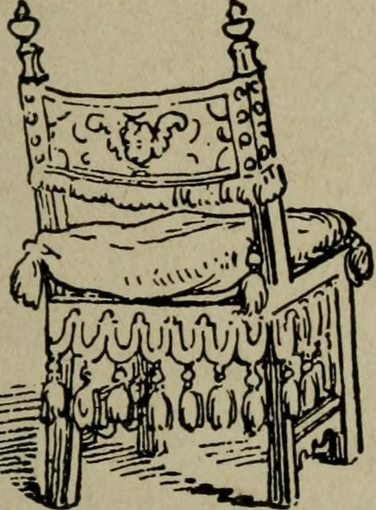 An illustration from The practical cabinet maker and furniture designer's assistant, with essays on history of furniture, taste in design, color and materials, with full explanation of the canons of good taste in furniture .., 1910, leaf 194