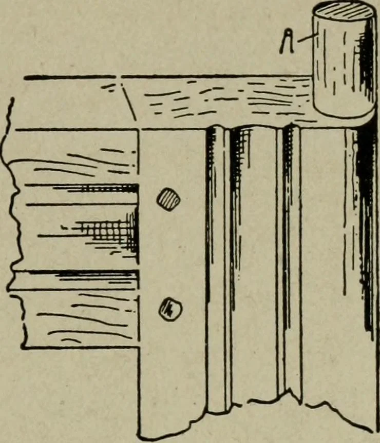 An illustration from The practical cabinet maker and furniture designer's assistant, with essays on history of furniture, taste in design, color and materials, with full explanation of the canons of good taste in furniture .., 1910, leaf 236