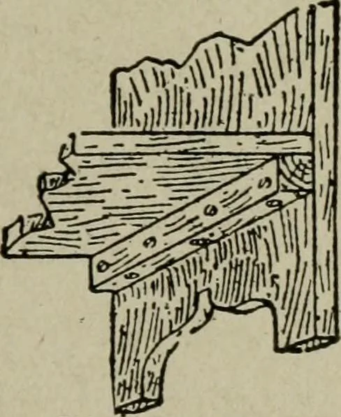 An illustration from The practical cabinet maker and furniture designer's assistant, with essays on history of furniture, taste in design, color and materials, with full explanation of the canons of good taste in furniture .., 1910, leaf 252