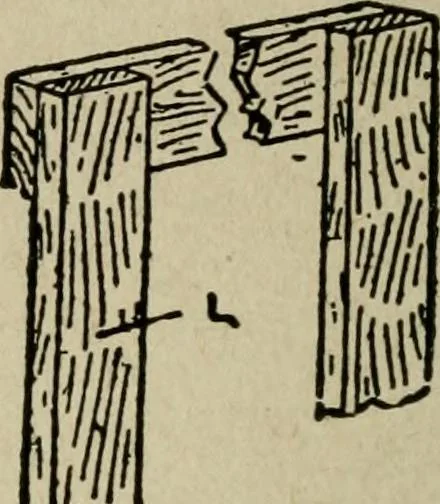 An illustration from The practical cabinet maker and furniture designer's assistant, with essays on history of furniture, taste in design, color and materials, with full explanation of the canons of good taste in furniture .., 1910, leaf 253