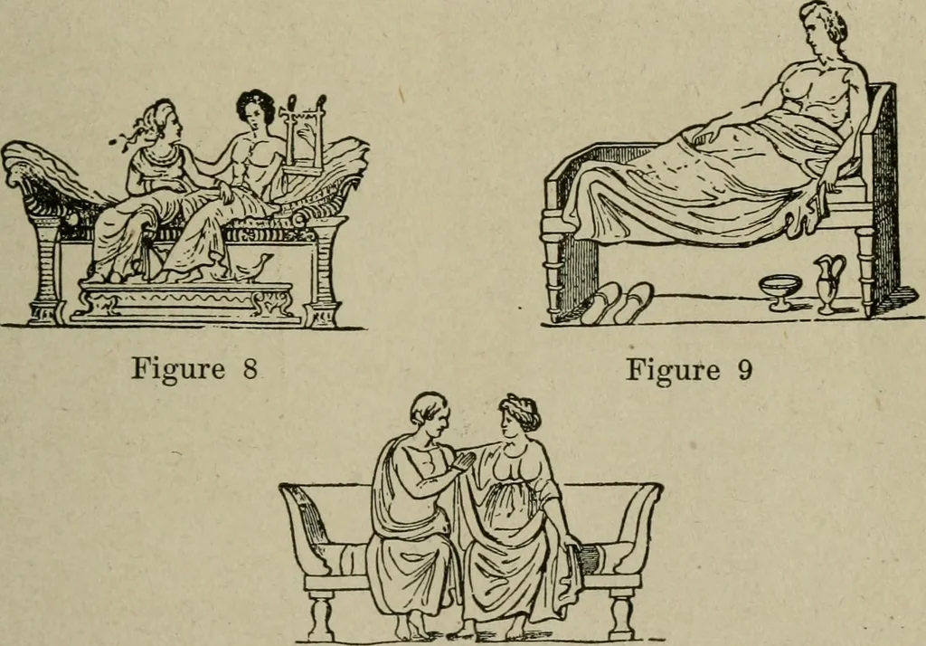 An illustration from The practical cabinet maker and furniture designer's assistant, with essays on history of furniture, taste in design, color and materials, with full explanation of the canons of good taste in furniture .., 1910, leaf 28