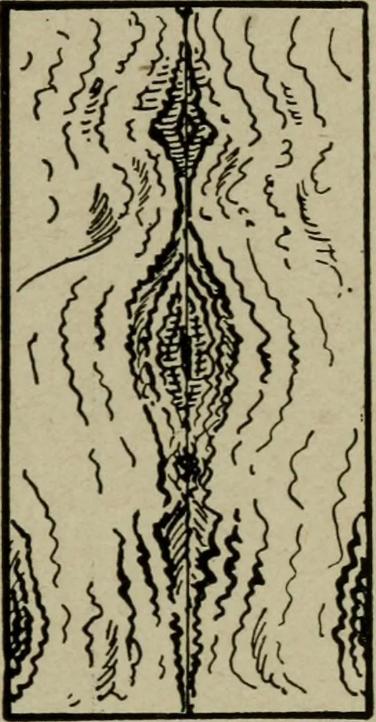 An illustration from The practical cabinet maker and furniture designer's assistant, with essays on history of furniture, taste in design, color and materials, with full explanation of the canons of good taste in furniture .., 1910, leaf 280