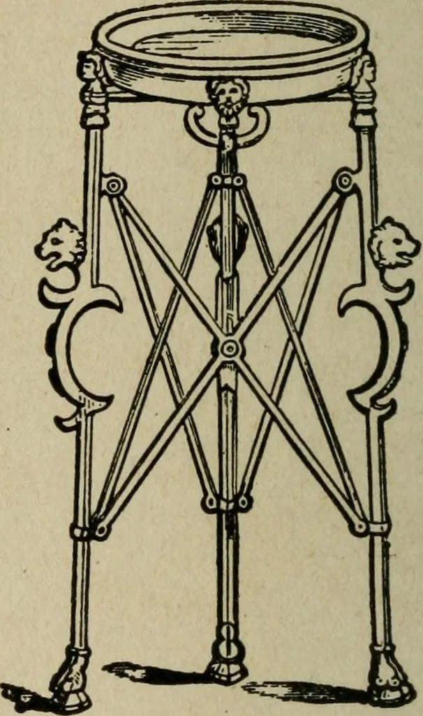 An illustration from The practical cabinet maker and furniture designer's assistant, with essays on history of furniture, taste in design, color and materials, with full explanation of the canons of good taste in furniture .., 1910, leaf 29