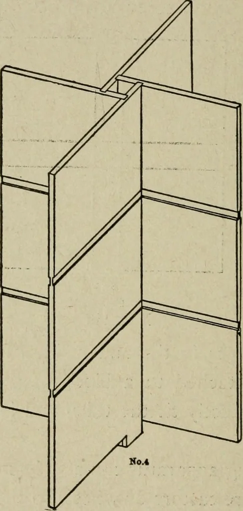 An illustration from The practical cabinet maker and furniture designer's assistant, with essays on history of furniture, taste in design, color and materials, with full explanation of the canons of good taste in furniture .., 1910, leaf 311