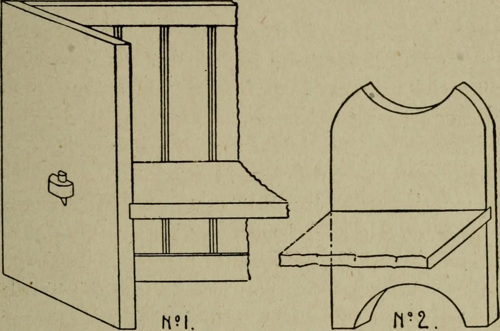 An illustration from The practical cabinet maker and furniture designer's assistant, with essays on history of furniture, taste in design, color and materials, with full explanation of the canons of good taste in furniture .., 1910, leaf 322