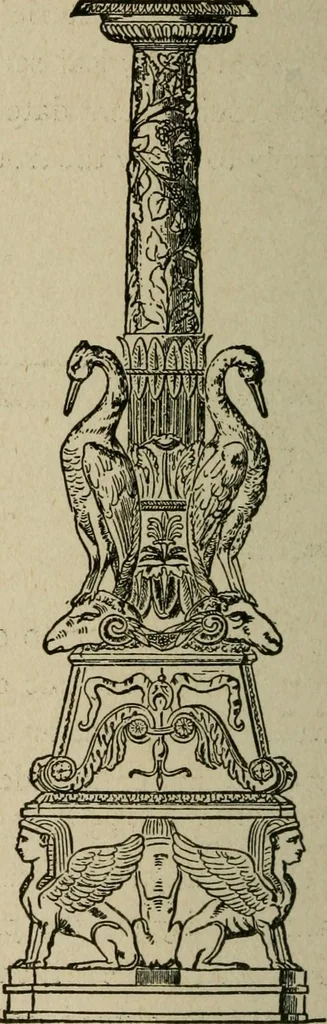 An illustration from The practical cabinet maker and furniture designer's assistant, with essays on history of furniture, taste in design, color and materials, with full explanation of the canons of good taste in furniture .., 1910, leaf 33